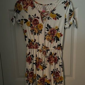 White no boundaries dress